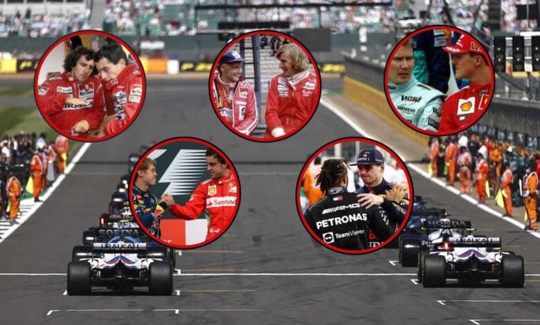 Las Rivalidades Icónicas que Definieron la Historia de la Fórmula 1 MDP rivalidades recordadas f1 Las Rivalidades Icónicas que Definieron la Historia de la Fórmula 1