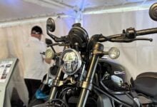 MDP 2 cfmoto 450 cl c lanzamiento CFMoto Sorprende: La Nueva 450 CL-C Debuta en Autoclásica 2025