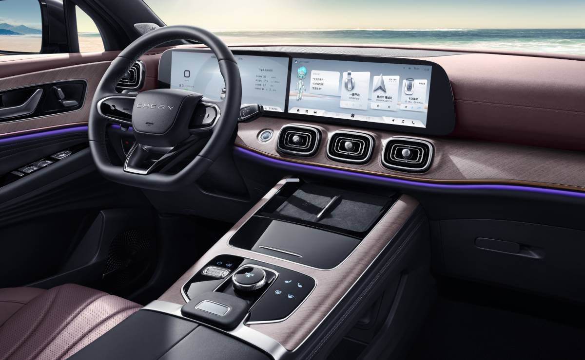 MDP Chery Tiggo 9 interior Chery Tiggo 9: Un Nuevo Estándar de Seguridad y Confiabilidad en el Segmento de los SUVs