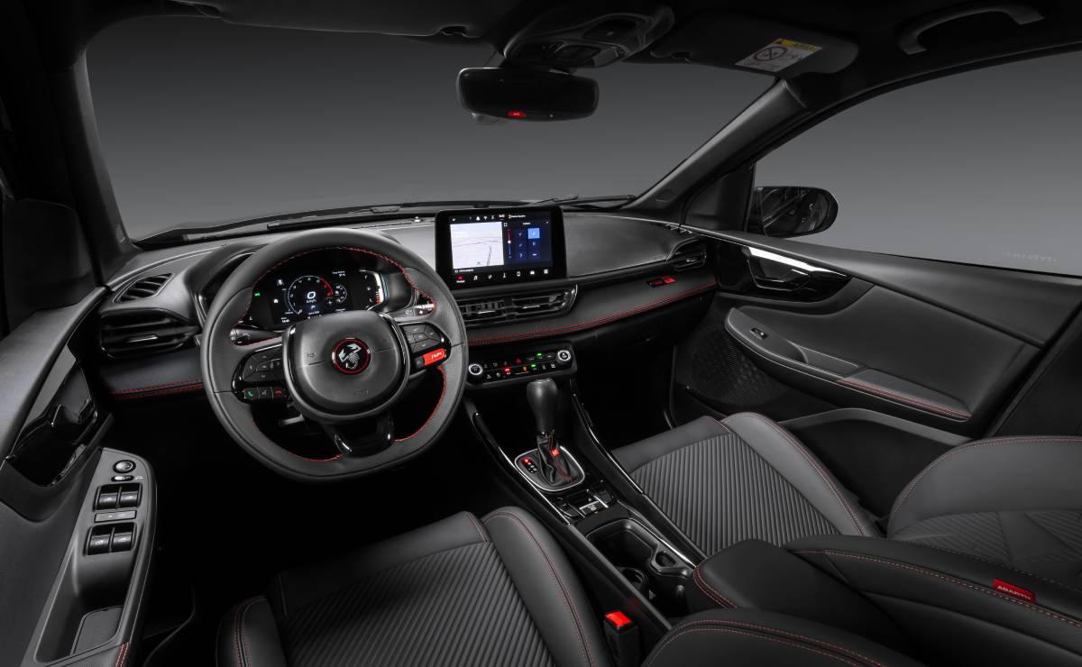 MDP Fiat Pulse Abarth Stranger Things interior Fiat y Stranger Things: Una Colaboración que Llevará el Mundo del Upside Down a las Carreteras