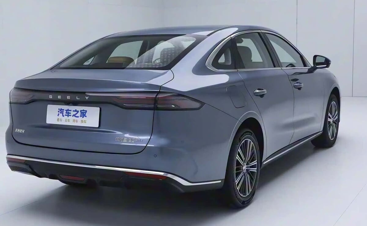 MDP Geely Starshine 6 parte trasera Geely Galaxy Starshine 6: ¿El nuevo sedán híbrido que redefine el mercado?