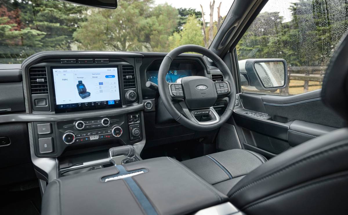 ¿Qué trae de nuevo la Ford F-150 en su debut australiano? MDP Nueva Ford F 150 interior ¿Qué trae de nuevo la Ford F-150 en su debut australiano?
