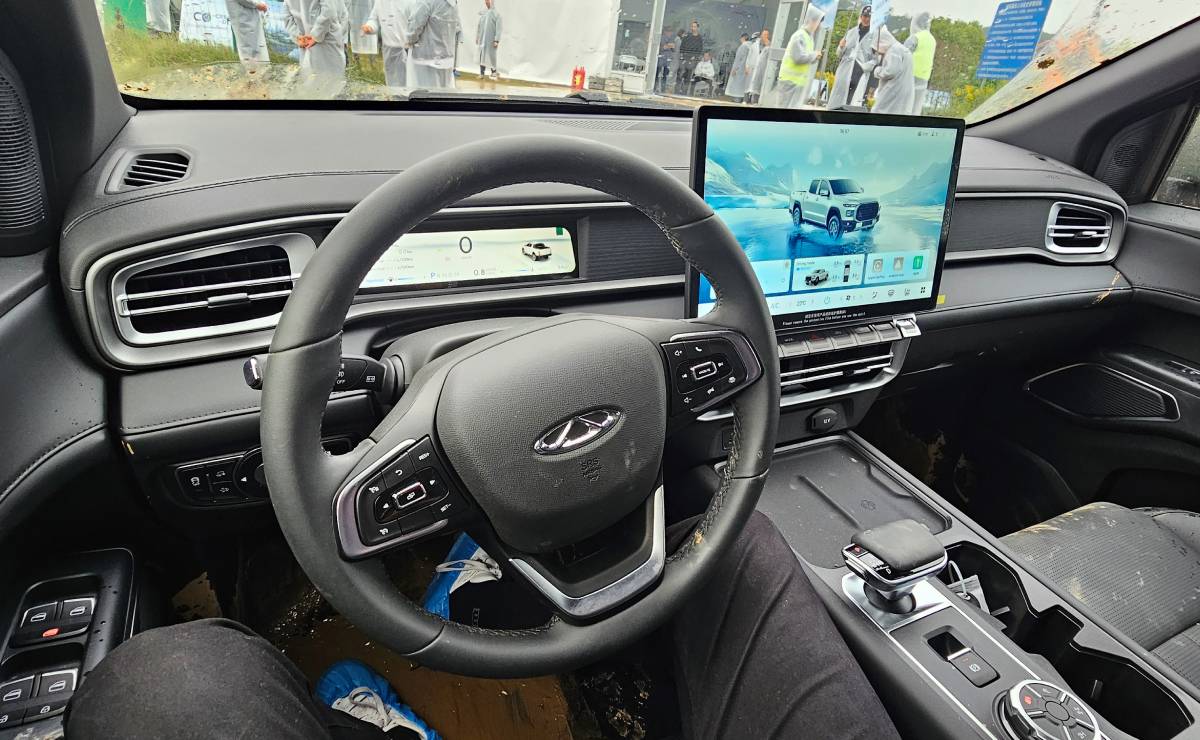 MDP Pick up Chery Himla interior 1 ¿Está Chery Himla lista para conquistar el mercado local argentino?