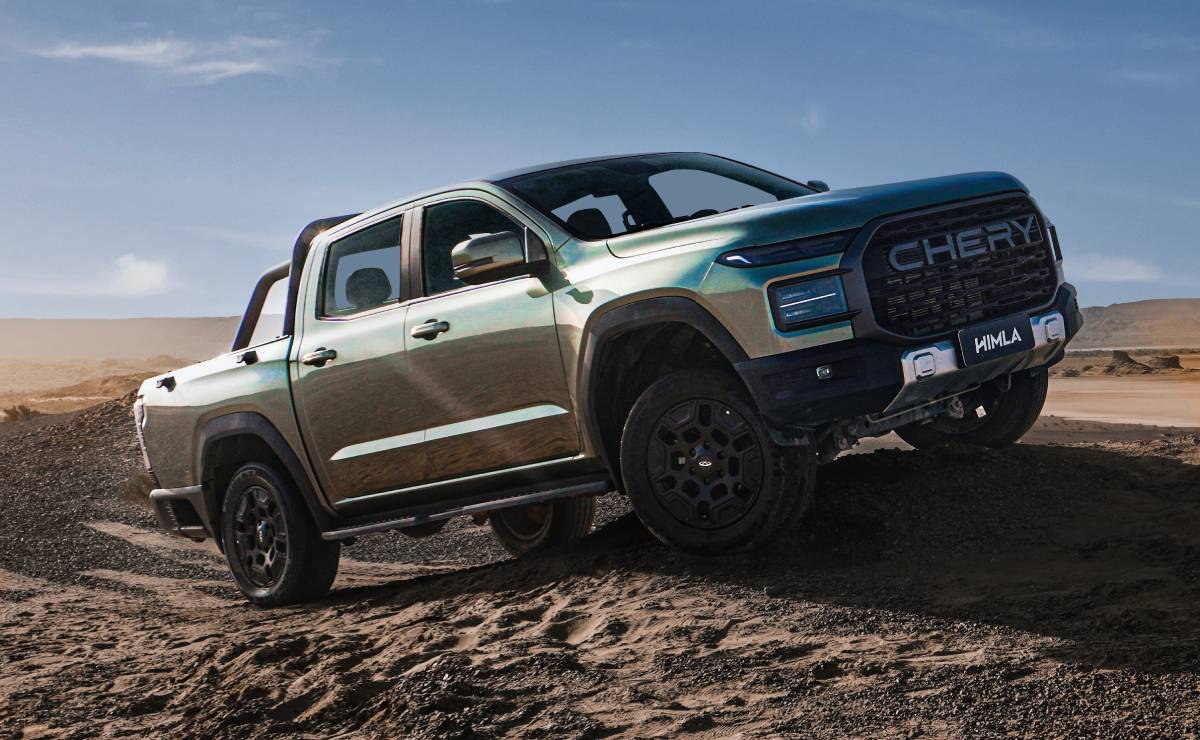 MDP Pick up Chery Himla trompa 2 ¿Renault y Chery preparan la sorpresa del año con una nueva pick-up fabricada en Argentina?