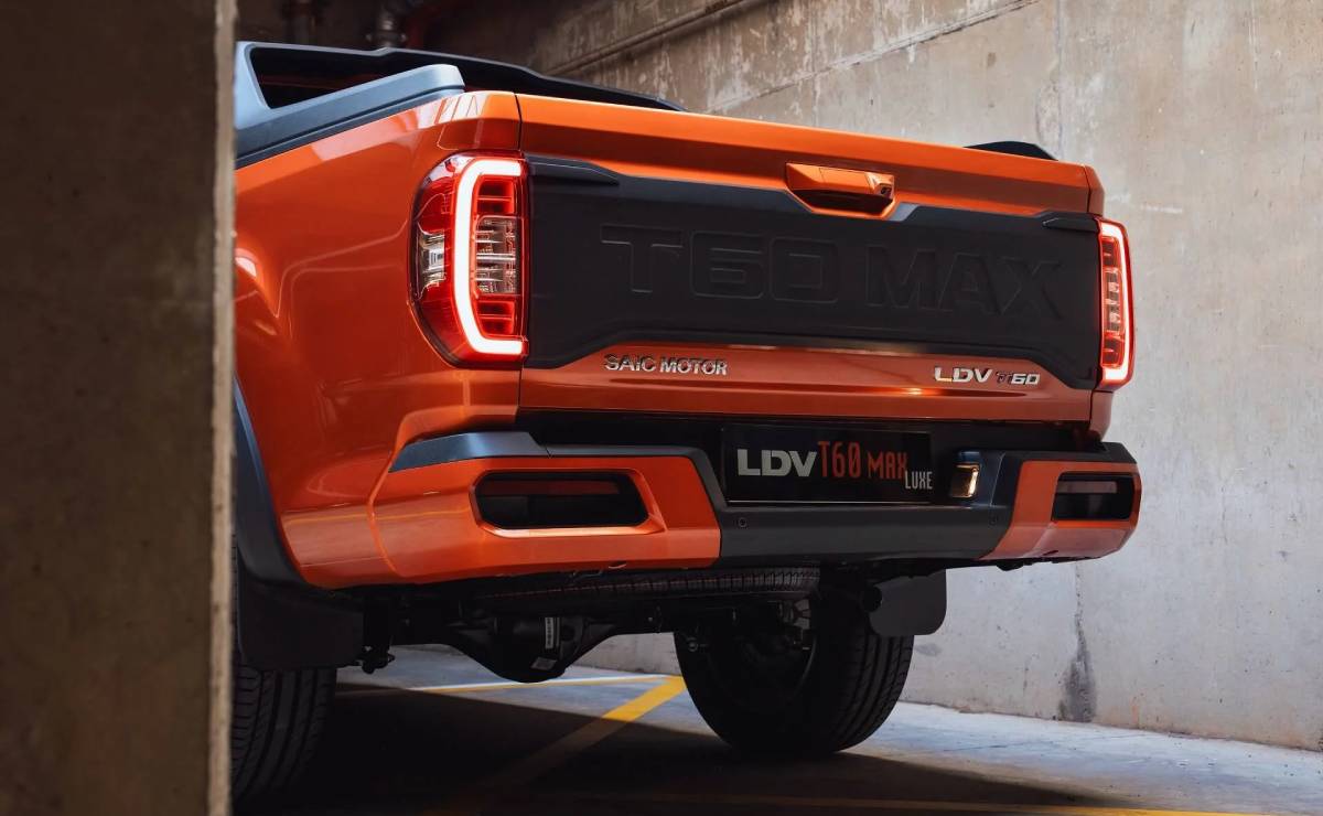 MDP Pick up LDV T60 Max Luxe trasera LDV T60 Max Luxe: La Pick-up que Revoluciona el Mercado con su Estilo Deportivo