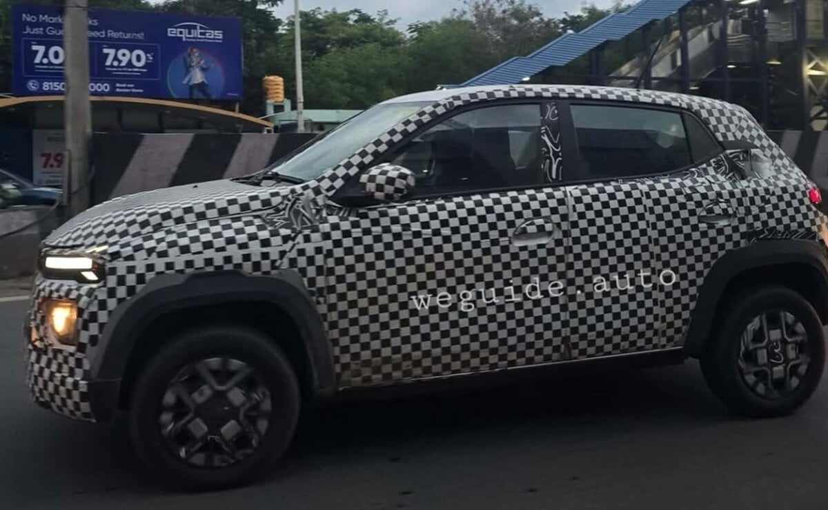 Renault Kwid 2027: La Renovación del Hatch Más Económico MDP Renault Kwid 2027 camuflado Renault Kwid 2027: La Renovación del Hatch Más Económico