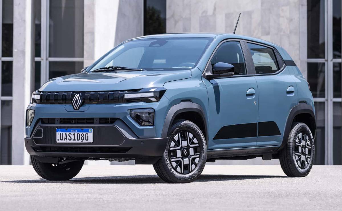 MDP Renault Kwid E Tech 2026 frente Renault Kwid E-Tech 2026: La Nueva Revelación Eléctrica Desde Brasil