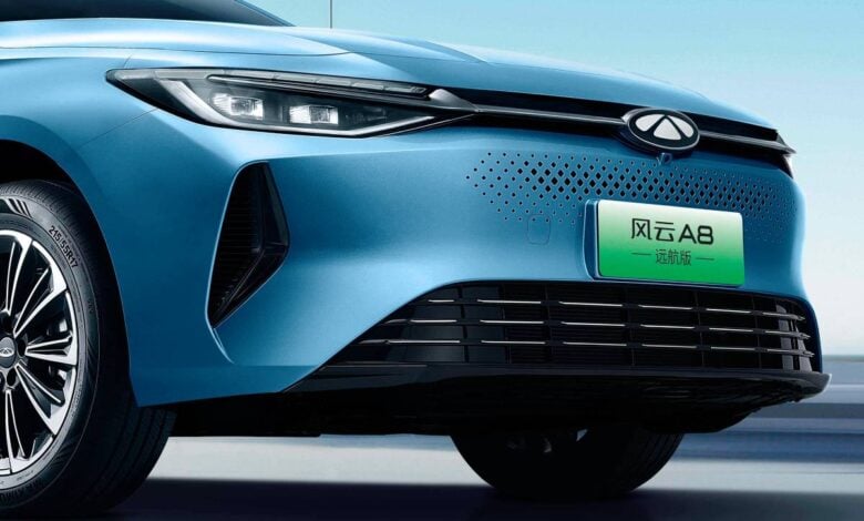 MDP Sedan Chery Fulwin A8 Pro teaser Chery Fulwin A8 Pro: La sorpresa china que llega a Brasil para redefinir el lujo en sedanes