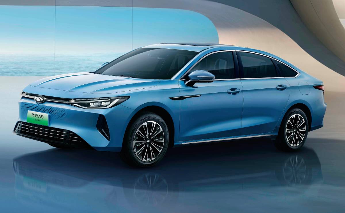 MDP Sedan Chery Fulwin A8 Pro trompa Chery Fulwin A8 Pro: La sorpresa china que llega a Brasil para redefinir el lujo en sedanes