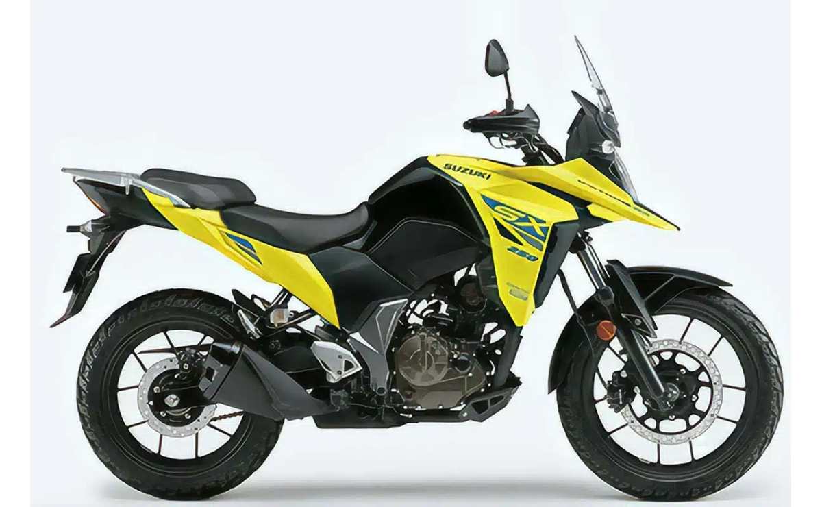 MDP Suzuki V Strom 250SX lateral Suzuki V-Strom SX 250: La Esperada Trail que Revoluciona el Mercado de las Viajeras