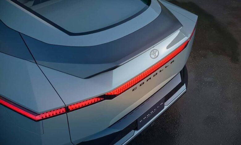 MDP Toyota Corolla Concept 2026 cola ¿El futuro del Corolla? Toyota sorprende con su concept en Tokio