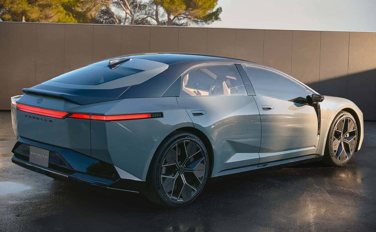 MDP Toyota Corolla Concept 2026 trasera ¿El futuro del Corolla? Toyota sorprende con su concept en Tokio