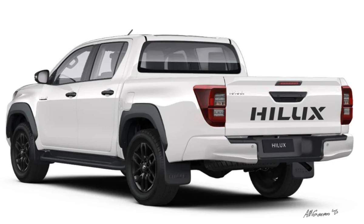 MDP Toyota Hilux 2026 trasera La Esperada Renovación de la Toyota Hilux: ¿Qué Traerá de Nuevo el Icono de las Pick-Ups?