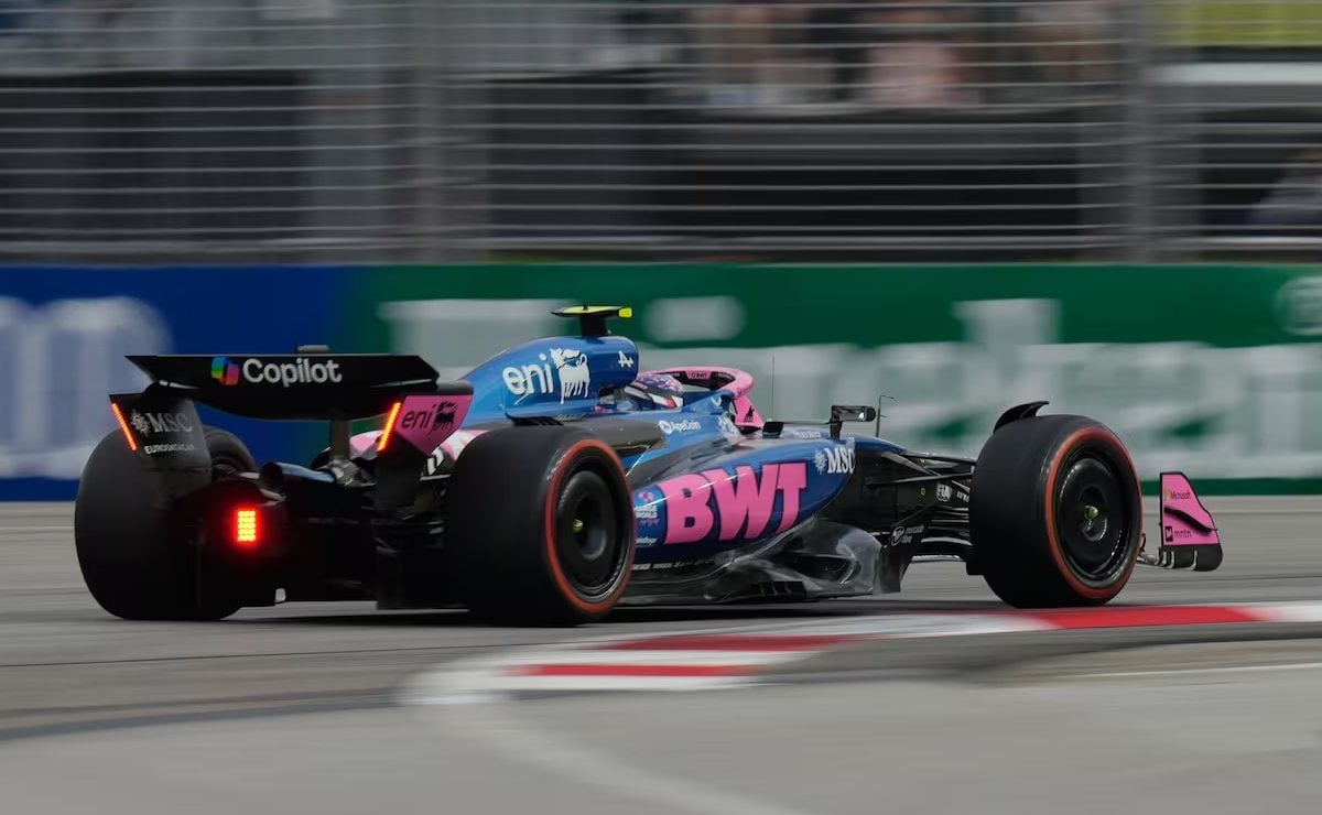 MDP franco colapinto alpine f1 1 El traje especial de Franco Colapinto para enfrentar el calor del GP de Singapur