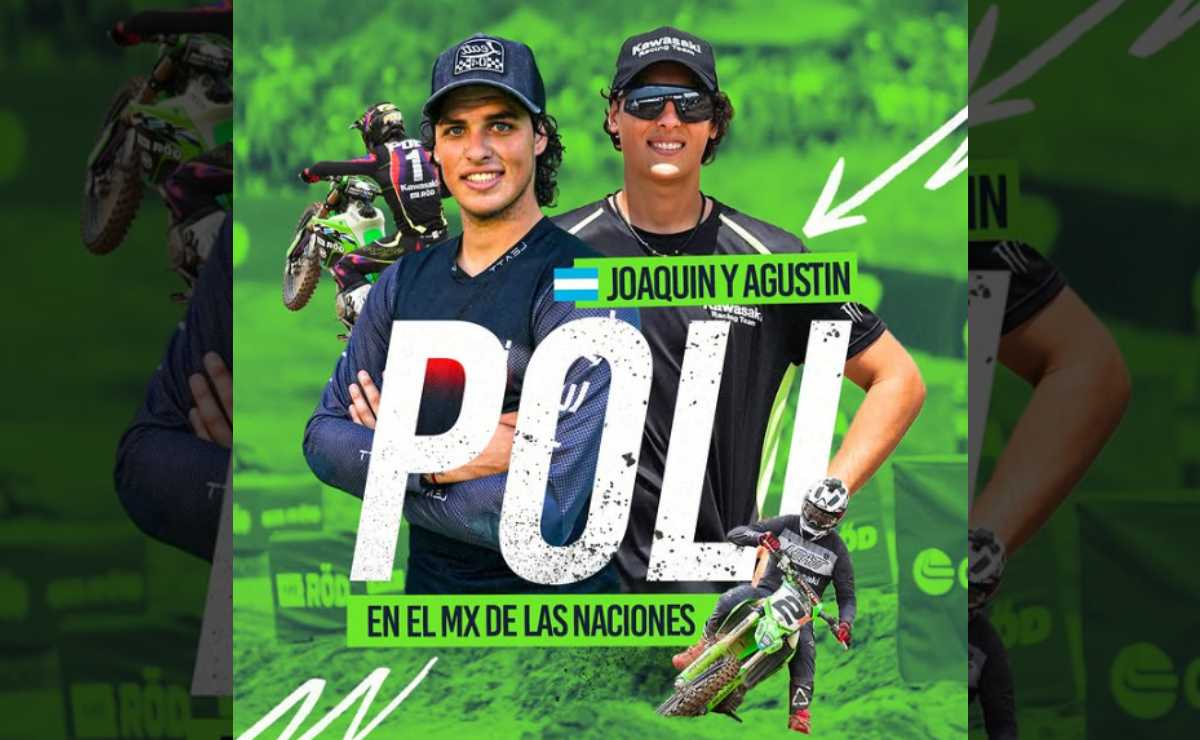 MDP kawasaki hermanos poli 2 Kawasaki y Grupo Corven: El Gran Respaldo a los Hermanos Poli en el Mundo del Motocross