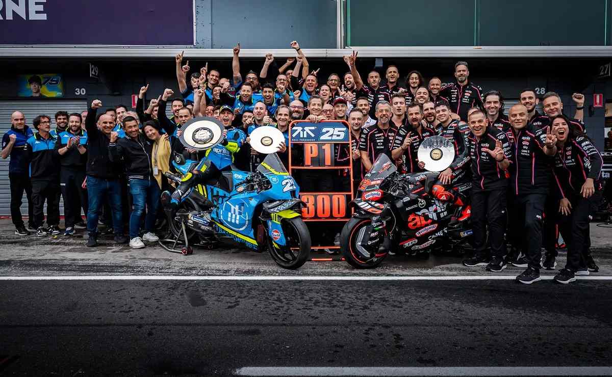 MDP victoria 300 de aprilia en motogp Gran Premio de Australia MotoGP: Un Desafío que Redefinió el Campeonato