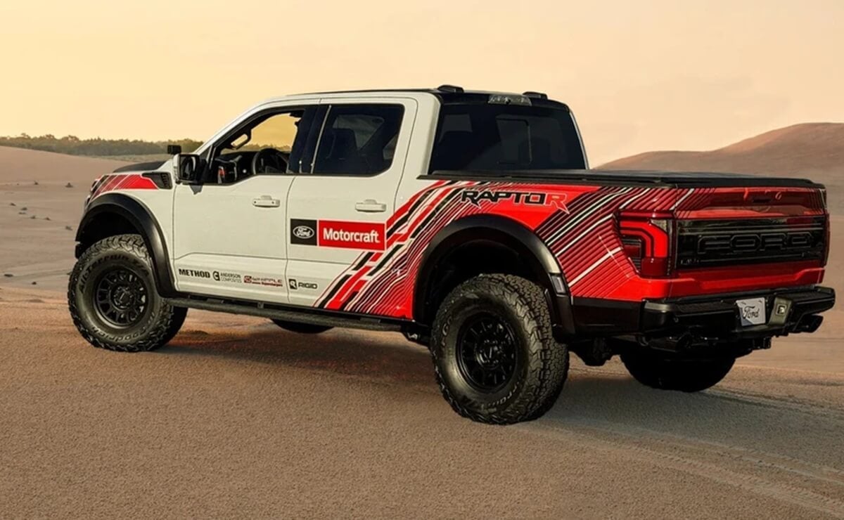 MDP Ford F 150 Raptor R con 900 CV Ford F-150: La Pick-Up Más Rápida del Mundo Hace Su Debut en el Sema Show 2025