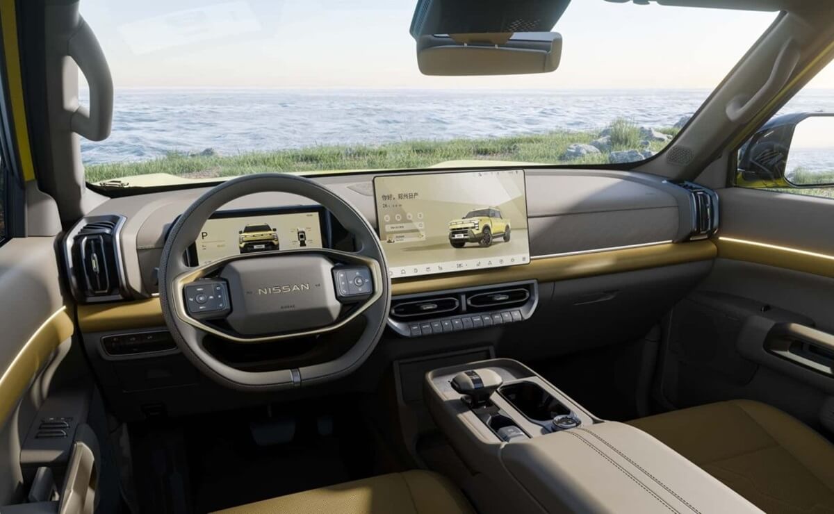 MDP Nissan Frontier Pro interior Nissan Frontier Pro PHEV: La Revolución Híbrida en el Mundo de las Pickups