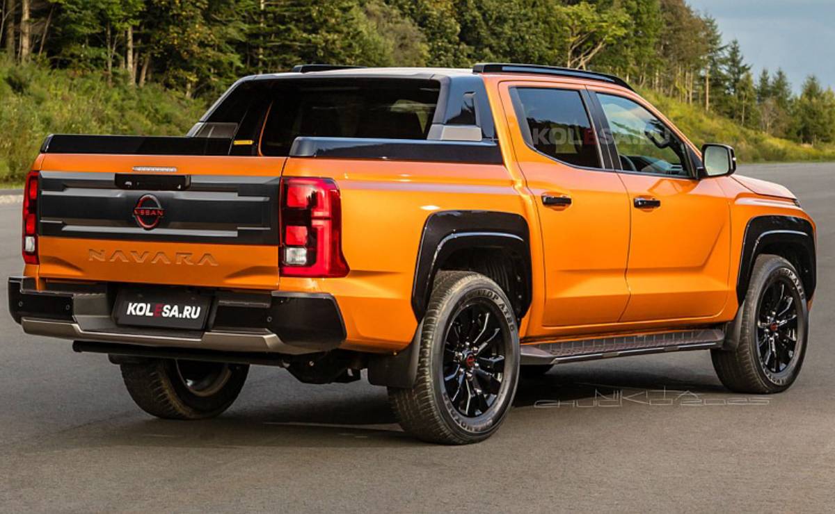 MDP Nueva Nissan Navarra trasera La Nueva Nissan Frontier 2024: ¿El Renacer del Segmento de las Pick-ups?