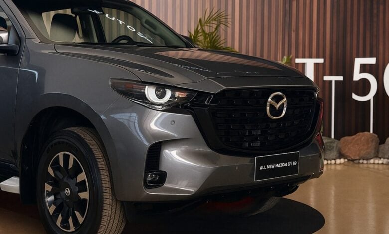 MDP Nueva version de la Mazda BT 50 Mazda All New BT-50 2025: ¿Será la próxima líder en pick-ups medianas?