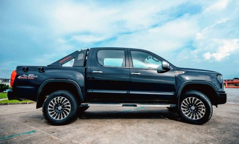 Foton Tunland G9: La Nueva Protagonista del Segmento de Pick Ups Medianas MDP Pick up Foton Tunland G9 perfil Foton Tunland G9: La Nueva Protagonista del Segmento de Pick Ups Medianas