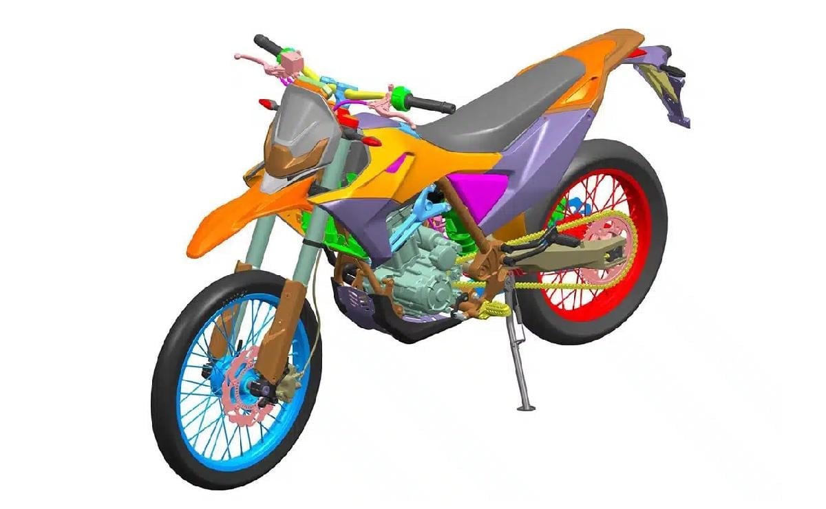 MDP moto morini enduro 300 El Regreso de un Ícono: La Moto Morini Kanguro Vuelve a la Escena