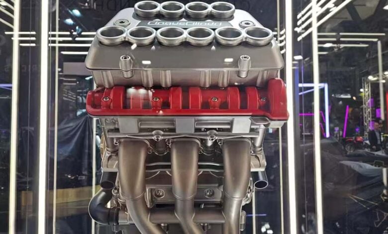 MDP motor v5 mvagusta motos 1 MV Agusta redefine los límites: Presentan el innovador motor «Cinque Cilindre» en el EICMA 2025