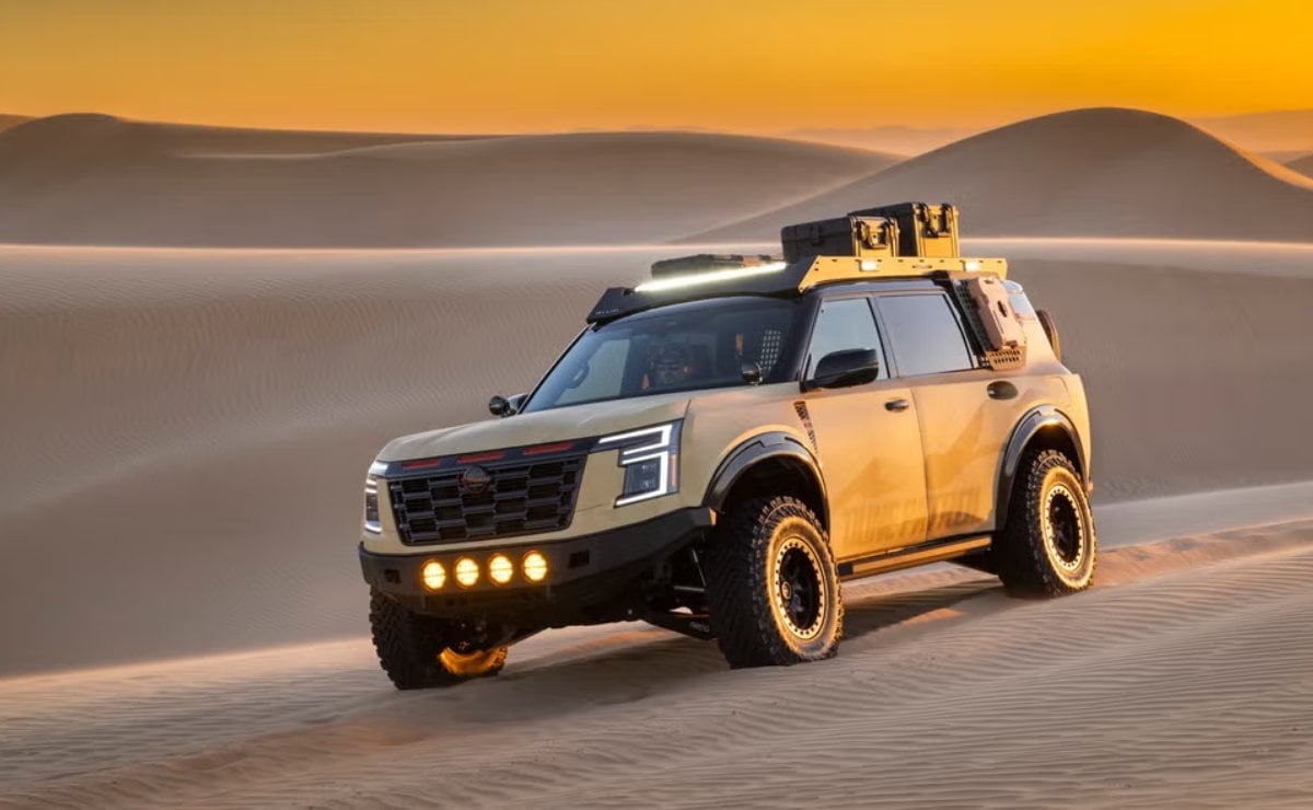 MDP nissan dune patrol 1 Nissan Dune Patrol: El SUV que Revoluciona el SEMA Show 2025