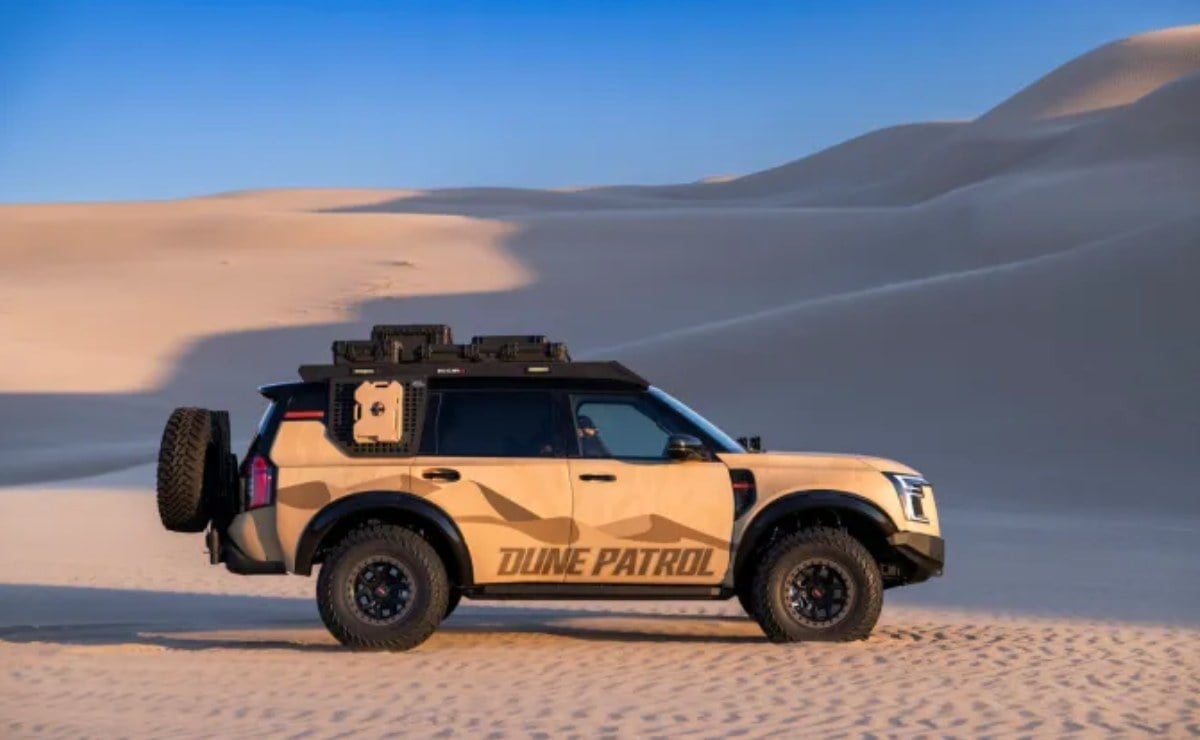 MDP nissan dune patrol 2 Nissan Dune Patrol: El SUV que Revoluciona el SEMA Show 2025