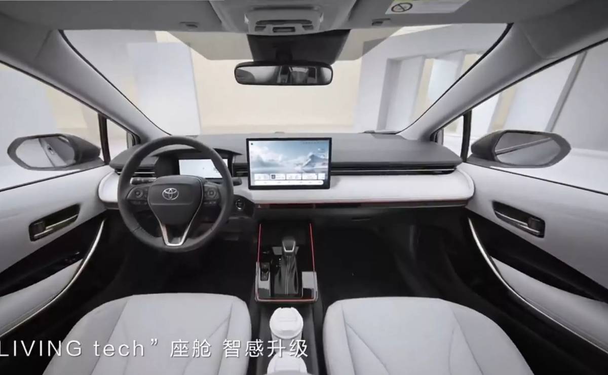 MDP FAW Toyota Corolla Sedan interior Toyota Corolla 2025: La renovación que podría redefinir el mercado de sedanes medianos