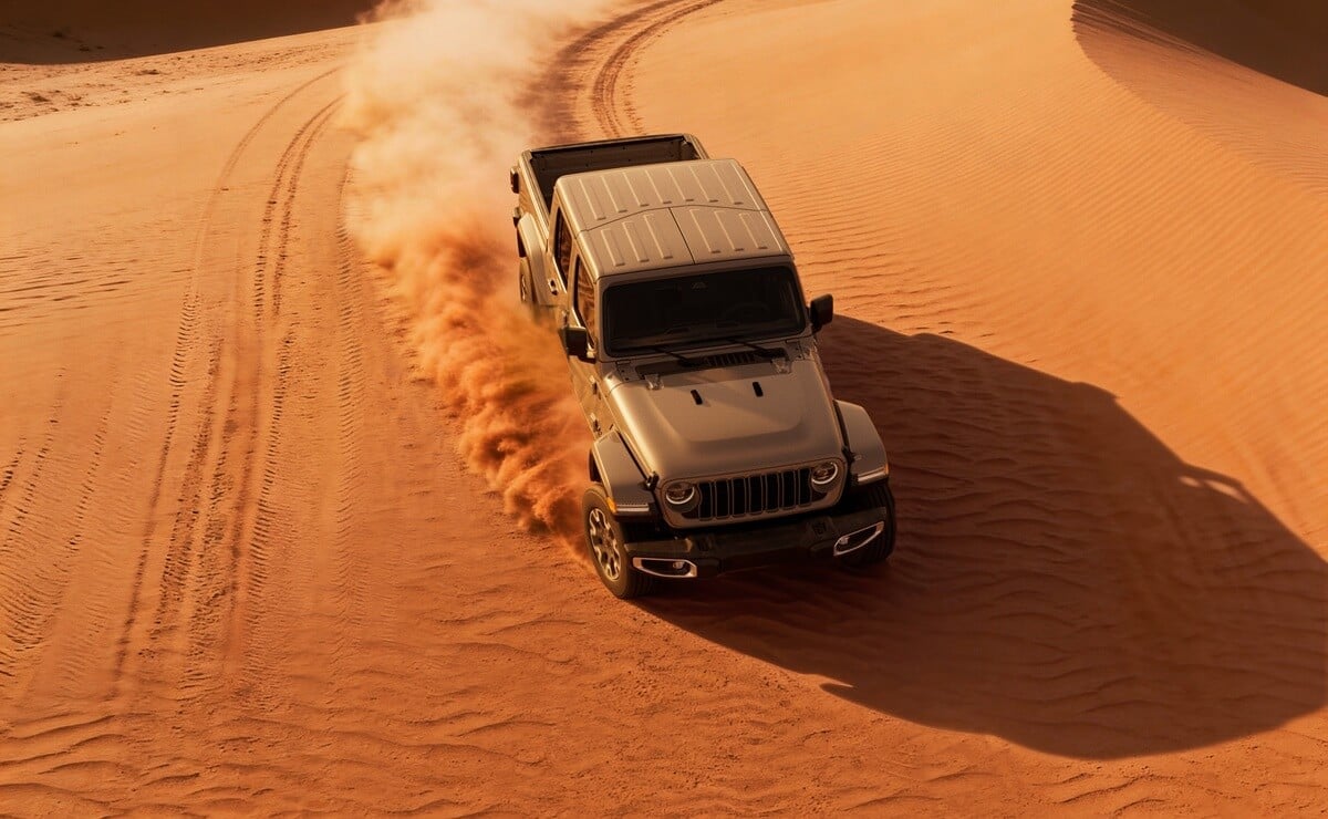 MDP Jeep Gladiator Sahara 2026 version especial Jeep Gladiator Sahara 2026: ¿La Salvación de Las Pick Ups Medianas?