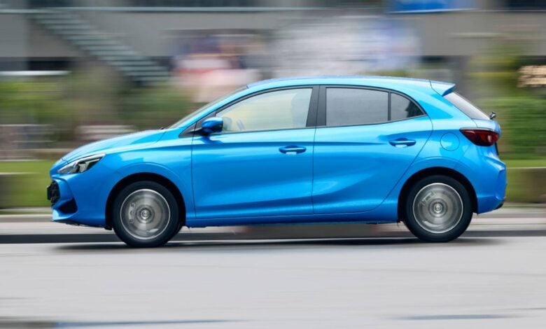 MG3: El Esperado Hatchback Británico-Chino Que Revoluciona el Mercado Argentino MDP MG3 accion perfil MG3: El Esperado Hatchback Británico-Chino Que Revoluciona el Mercado Argentino