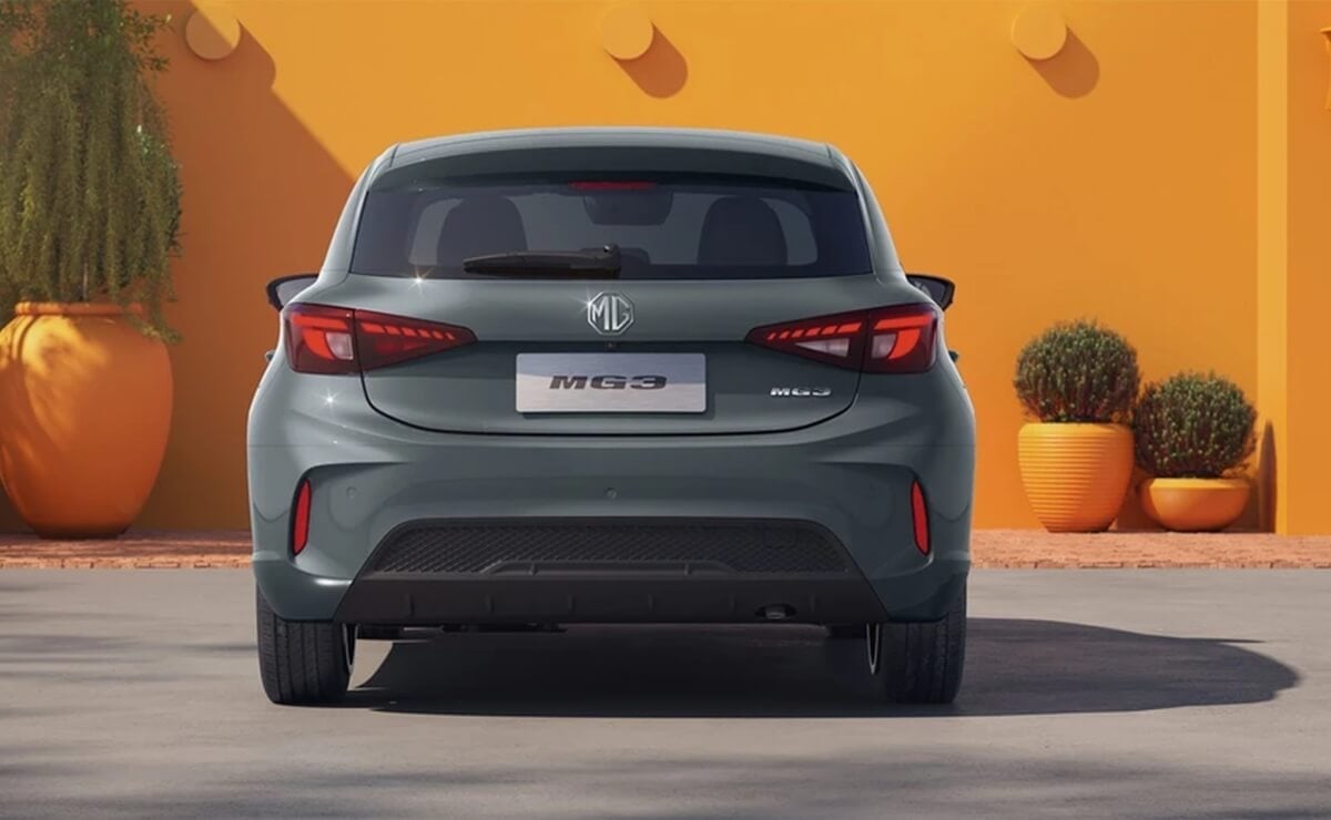MDP MG3 zona trasera Nuevo jugador en el segmento hatch: ¿El competidor directo del Toyota Yaris?