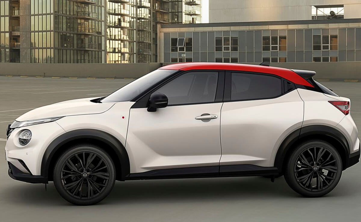 Nissan Juke Redline Edition: El SUV Compacto que Revoluciona el Mercado MDP Nissan JUKE Redline Edition perfil Nissan Juke Redline Edition: El SUV Compacto que Revoluciona el Mercado