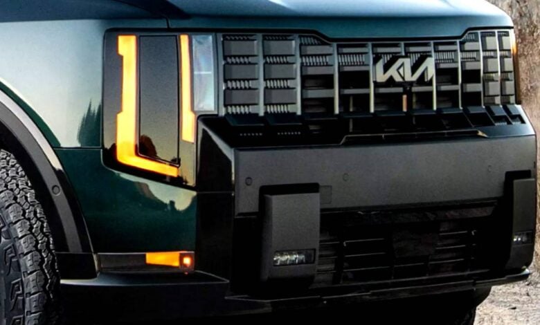 MDP Pick up Kia Mohave teaser Kia Tasman: ¿La Pick Up Que Desafía A Los Icónicos Toyota Hilux y Ford Ranger?