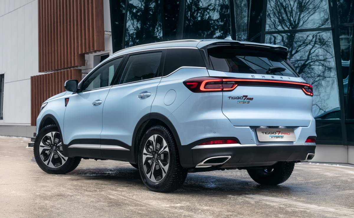 MDP SUV Chery Tiggo 7 Pro Hybrid trasera ¿Por qué el Chery Tiggo 7 Pro Hybrid es el SUV más esperado en Argentina?