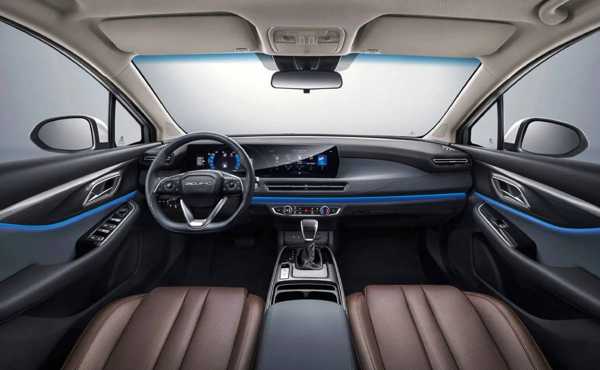 ¿Puede el BAIC U5 Plus destronar al Toyota Corolla en la categoría C? MDP Sedan Baic U5 Plus interior ¿Puede el BAIC U5 Plus destronar al Toyota Corolla en la categoría C?