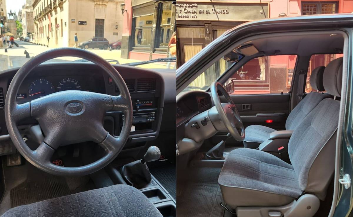 MDP Toyota Hilux 2001 interior 1 4 ¿Por qué una Toyota Hilux 2001 Casi Cuesta lo Mismo que un Modelo Cero Kilómetro?