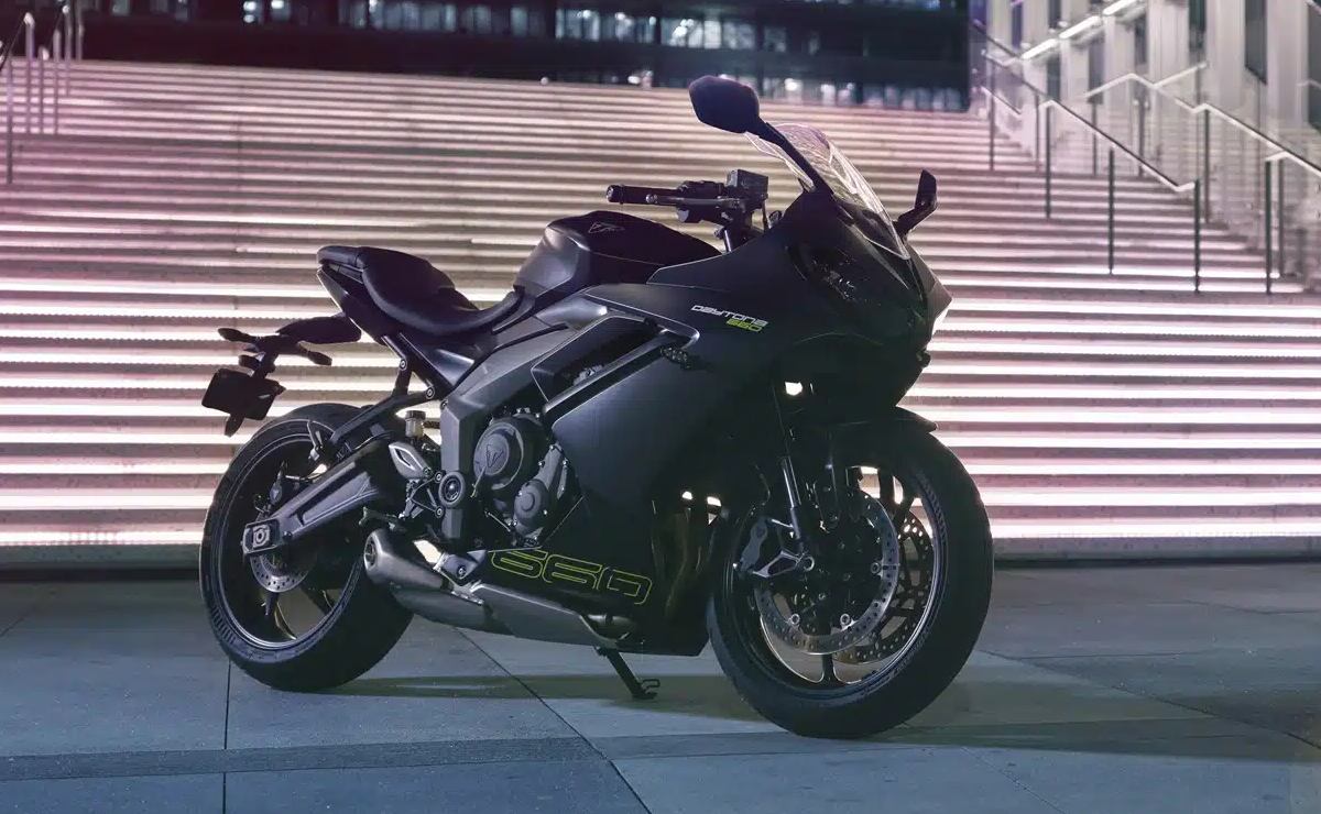 MDP Triumph Daytona 660 2024 Triumph Daytona 660: La Nueva Tricilíndrica que Revoluciona el Mercado de las Deportivas