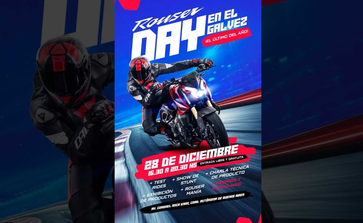 MDP baja rouser day Bajaj Cierra su Tour Nacional con el Anhelado Rouser Day en Buenos Aires