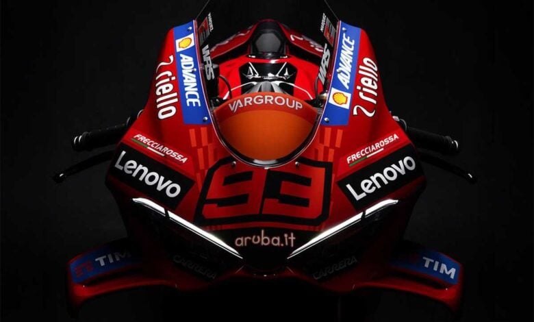 MDP moto ducati panigale marc marquez 1 Panigale V4 Márquez 2025: La fusión perfecta entre pista y calle