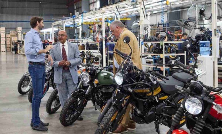 MDP royal enfield embajador india 2 La Visita del Embajador de India Impulsa a Royal Enfield en Argentina