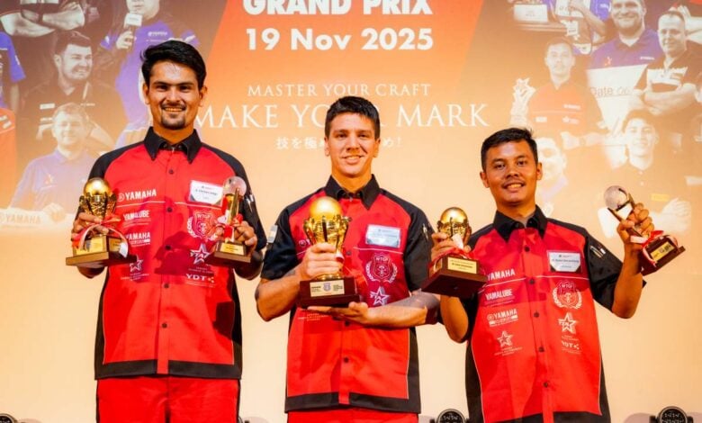 MDP yamaha mundial mecanicos Juan Cruz Lunad Rocha: El Técnico Argentino que Conquistó el World Technician Grand Prix 2025