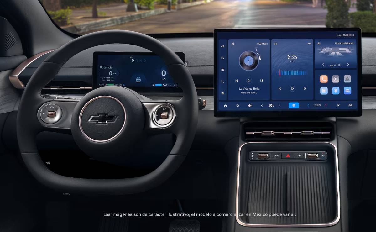 Chevrolet Captiva PHEV: El SUV Mediano Que Revoluciona el Mercado Argentino MDP Chevrolet Captiva PHEV interior Chevrolet Captiva PHEV: El SUV Mediano Que Revoluciona el Mercado Argentino