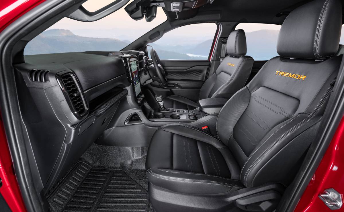 MDP Ford Ranger Tremor interior 2 Ford Ranger Tremor: La Nueva Aventura Todoterreno que Llega para Conquistar el Off-Road