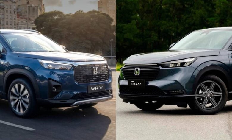 MDP Honda WR V vs Honda HR V Honda WR-V: El Nuevo SUV Que Cambia las Reglas en el Segmento B