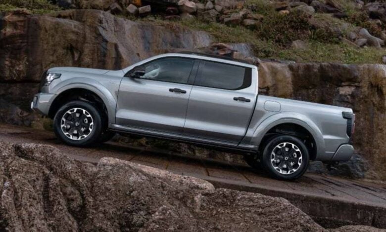 MDP Pick up GWM Poer 500 perfil ¿Es la GWM Poer P500 la pick up híbrida que revolucionará el mercado?