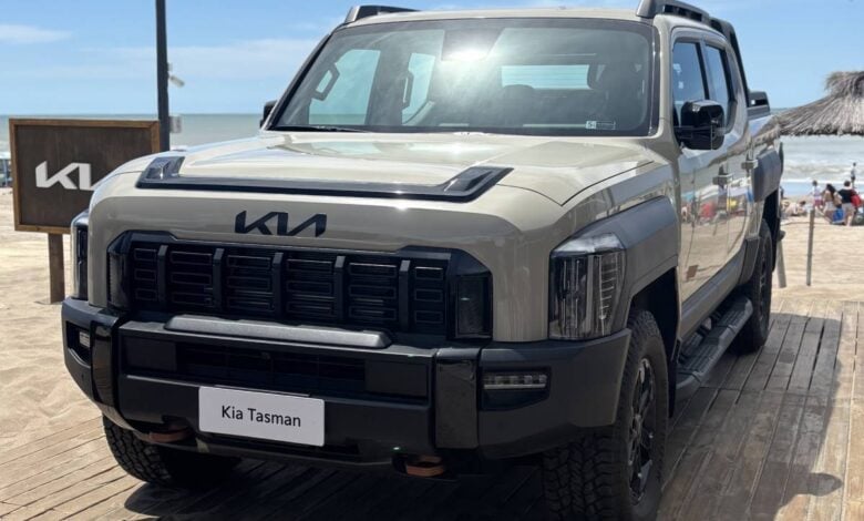 Kia Tasman: La Nueva Competidora en el Segmento de Pick Ups Medianas en Argentina MDP Pick up Kia Tasman frente 6 Kia Tasman: La Nueva Competidora en el Segmento de Pick Ups Medianas en Argentina