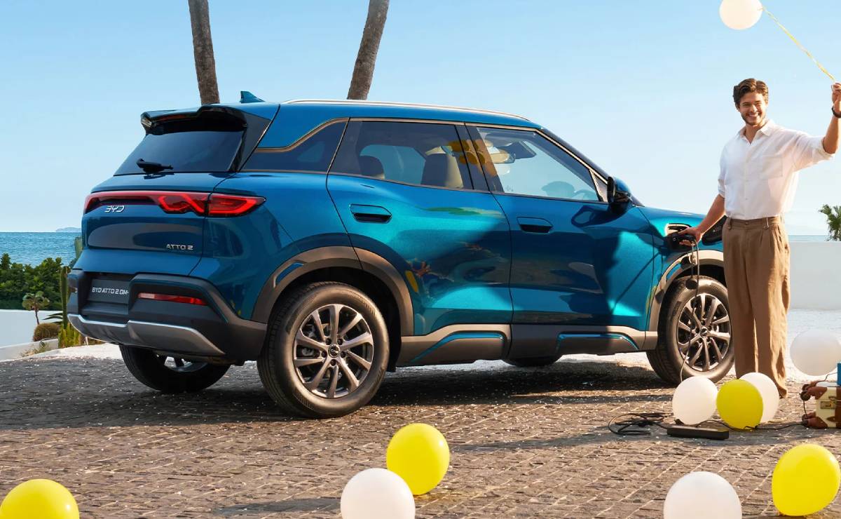 MDP SUV BYD ATTO 2 trasera ¿Está el Toyota Yaris Cross frente a un nuevo rival? Descubre el BYD ATTO 2