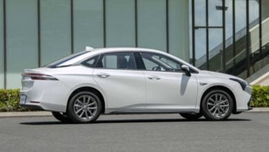 MDP Sedan GAC Aion ES perfil GAC Aion ES: El sedán eléctrico que revoluciona el mercado argentino